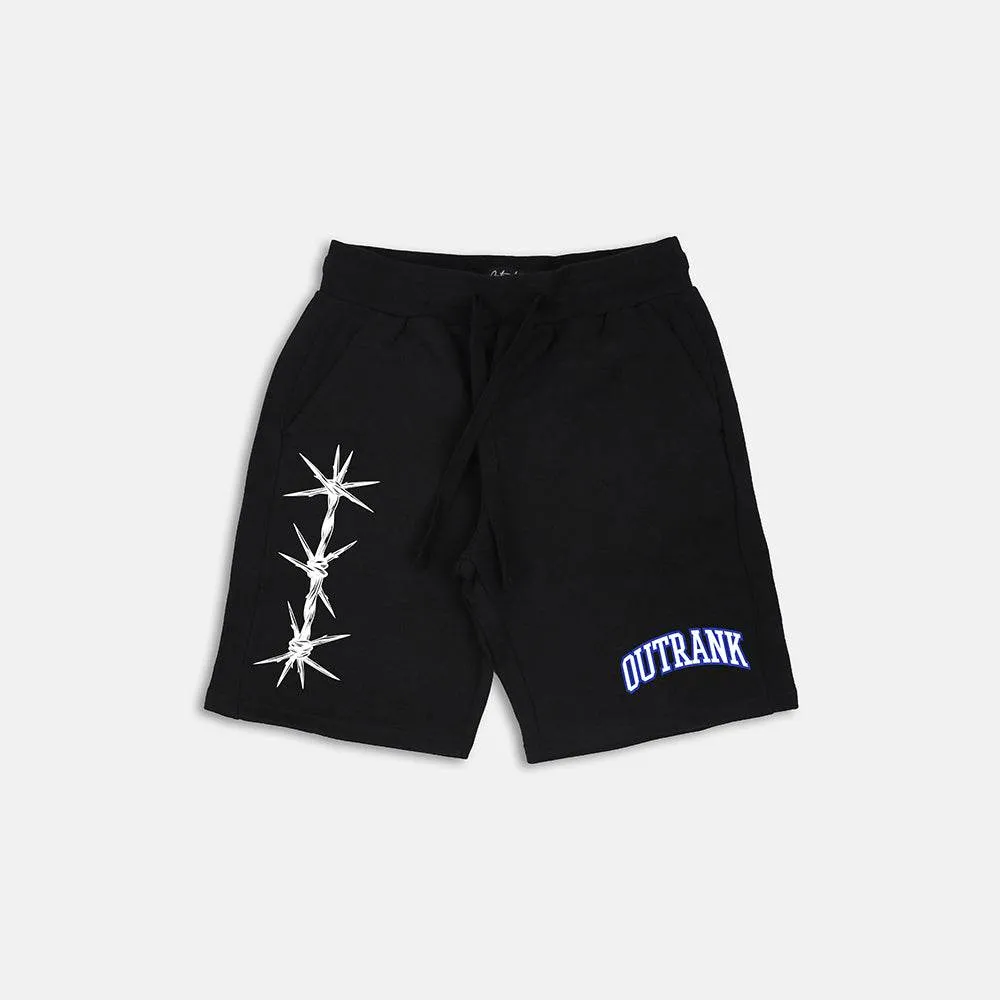Always Ready Embroidered and Printed Shorts