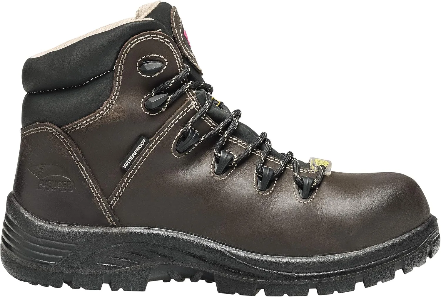Avenger Work Boots Women's A7130 Framer 6" Leather Composite Toe Insulated Work Boot Industrial-and-Construction