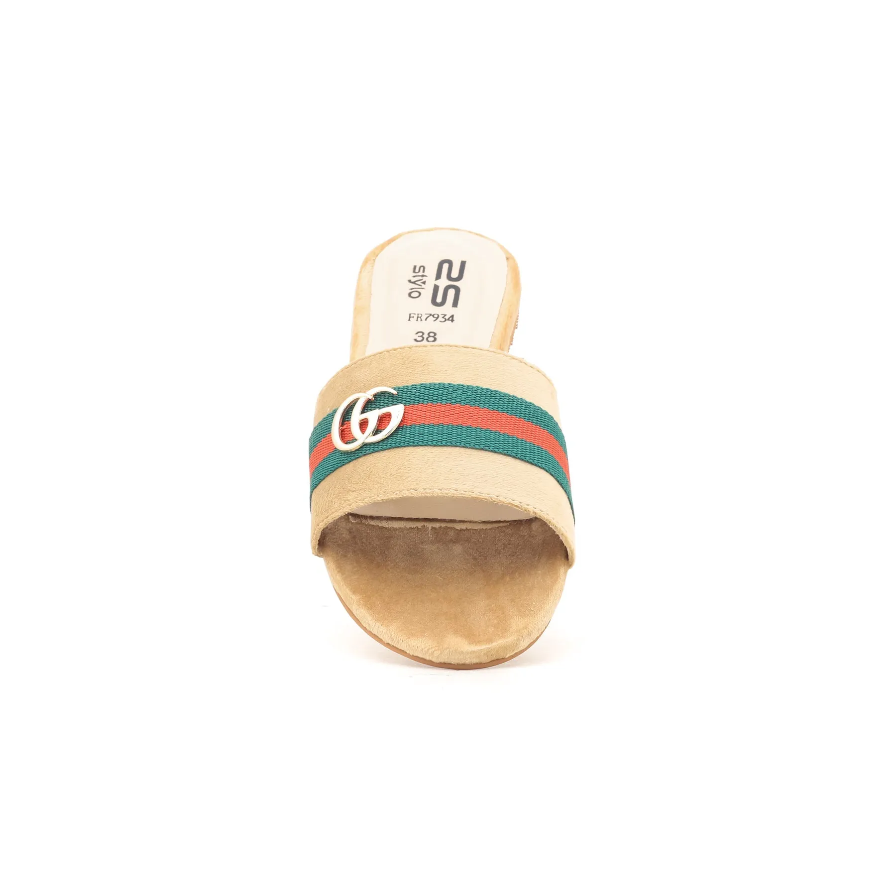 Beige Formal Slipper FR7934
