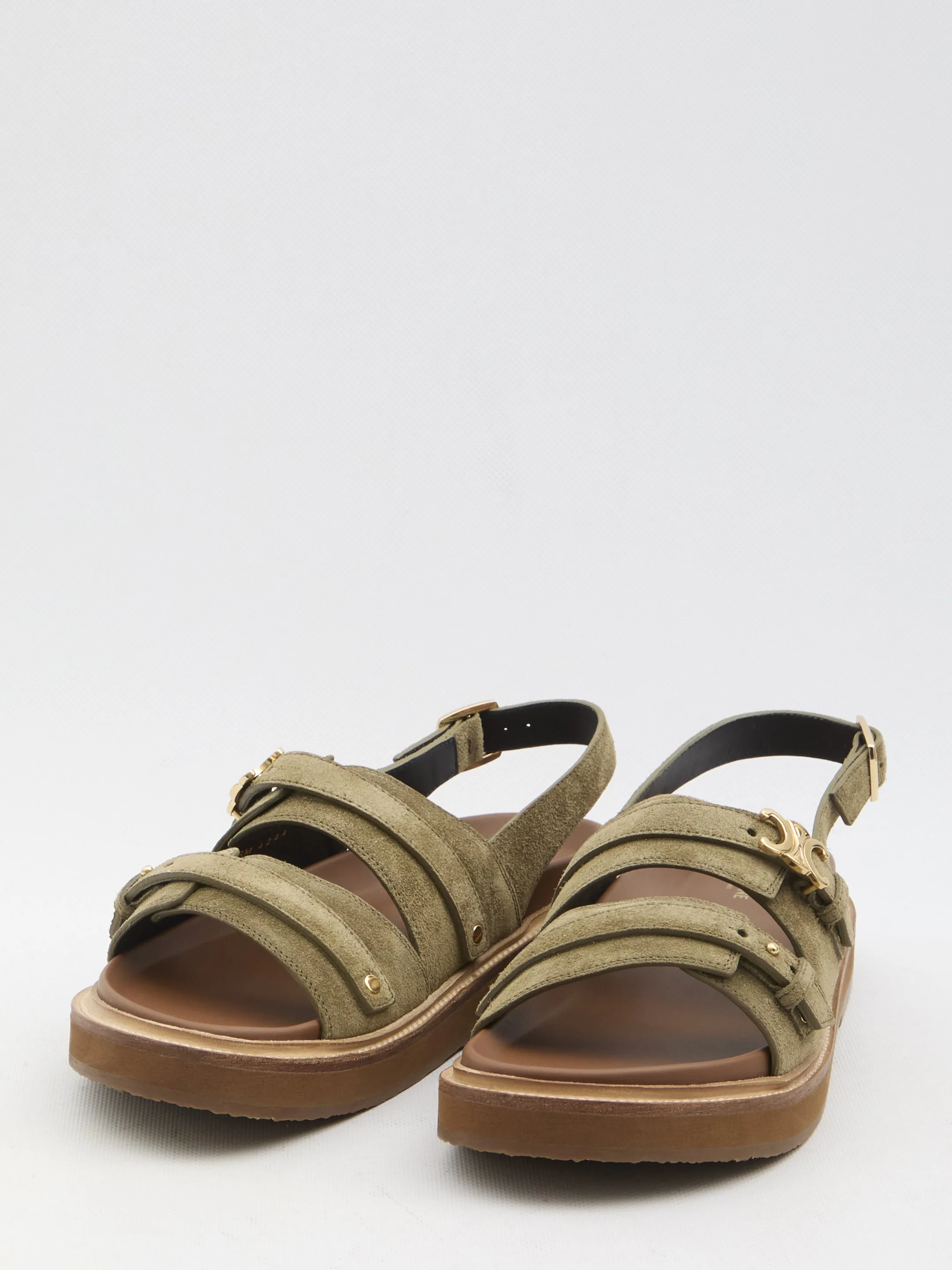 Celine Tippi Triomphe Sandals