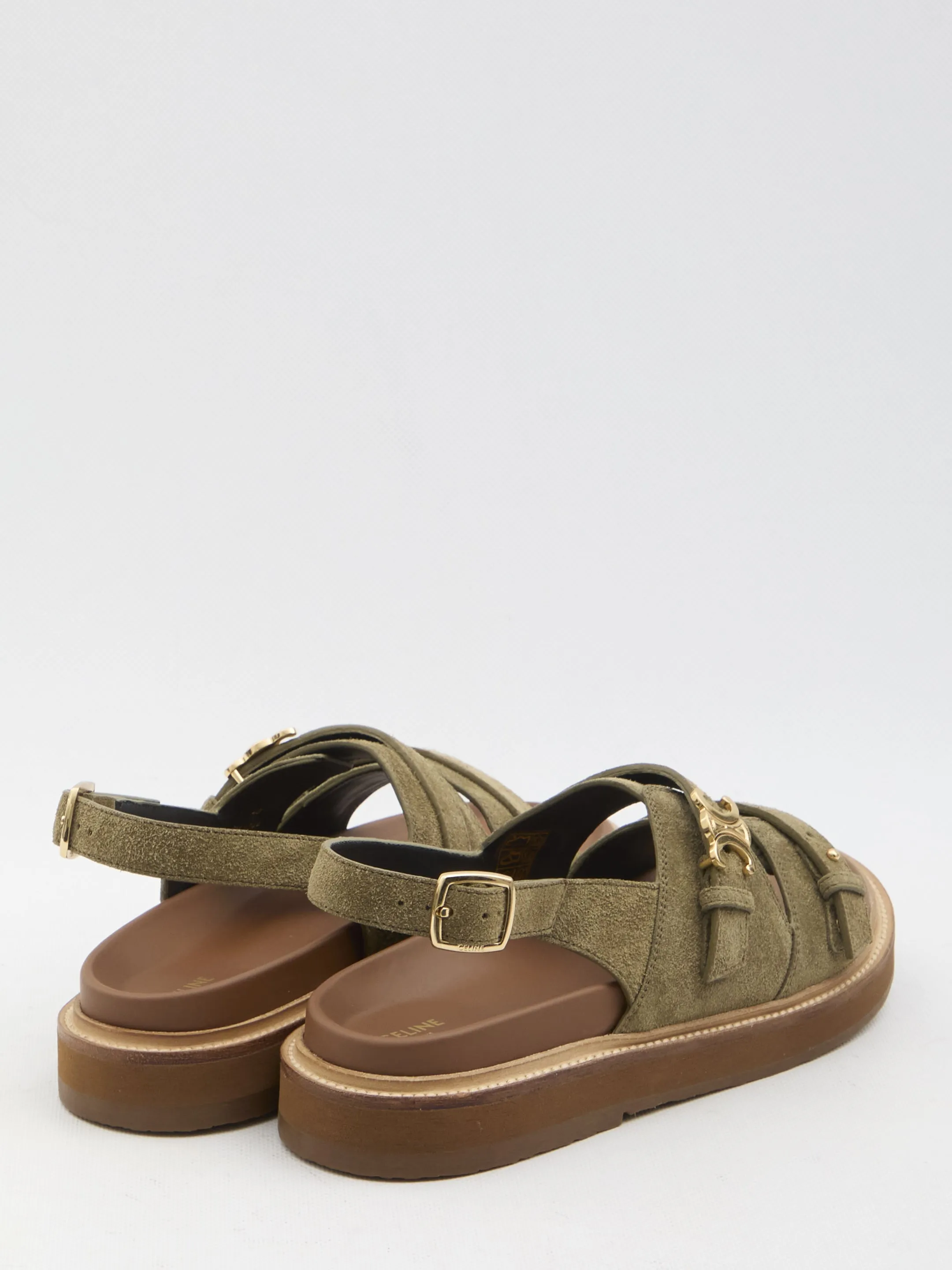 Celine Tippi Triomphe Sandals