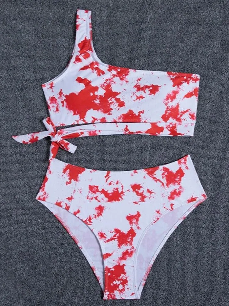 Cute Bow Two Piece Bikini Set  Stylish and Flattering Swimwear