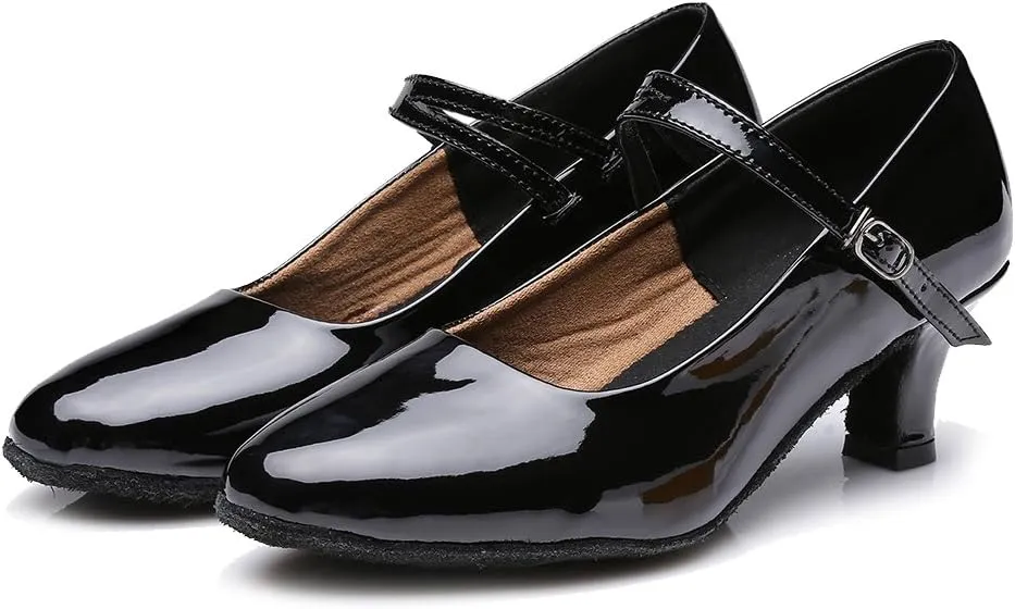 DKZSYIM Women's Latin Dance Shoes Ballroom Performance Shoes Model MD225 