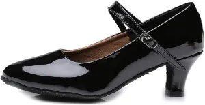 DKZSYIM Women's Latin Dance Shoes Ballroom Performance Shoes Model MD225 