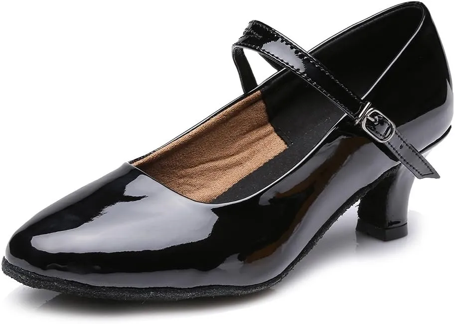 DKZSYIM Women's Latin Dance Shoes Ballroom Performance Shoes Model MD225 