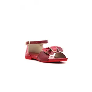 Girls Red Formal Sandal KD7593