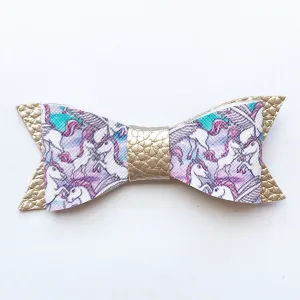 Handmade unicorn clips