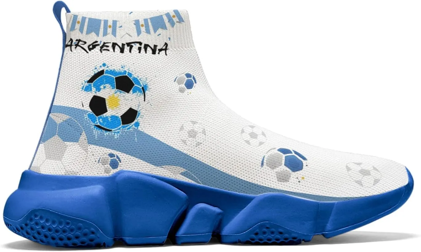 Hetios World Cup Painted Shoes Men's Sneakers Commemorative Running Shoes
