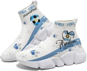 Hetios World Cup Painted Shoes Men's Sneakers Commemorative Running Shoes