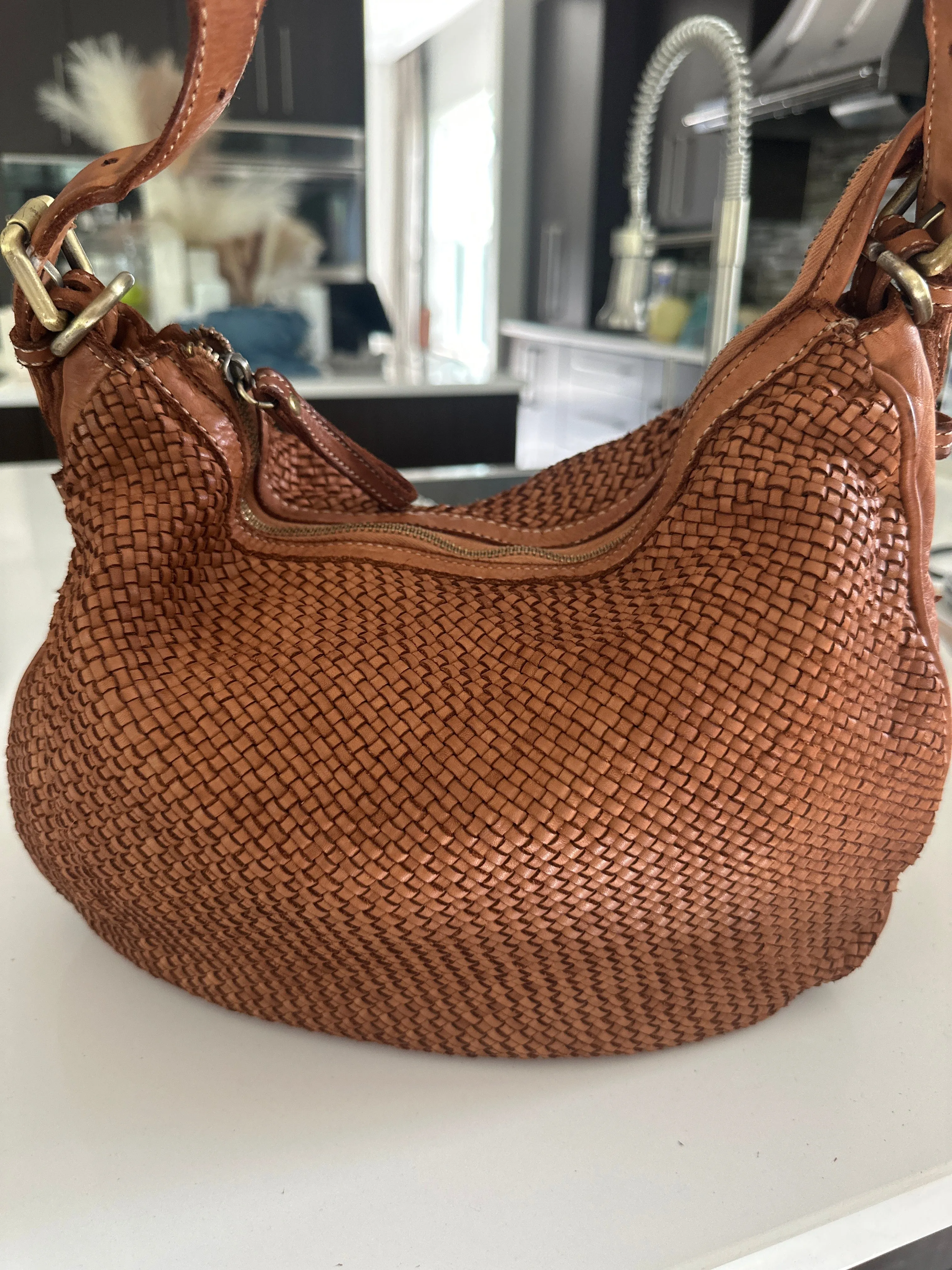 Italian Woven Lucca Bag