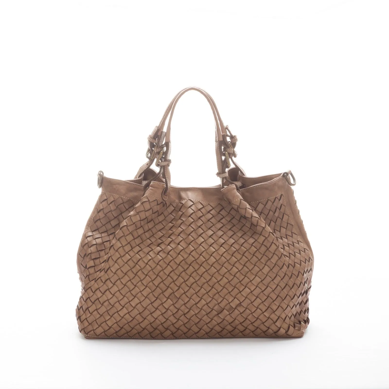 Italian Woven Sorrento Handbag