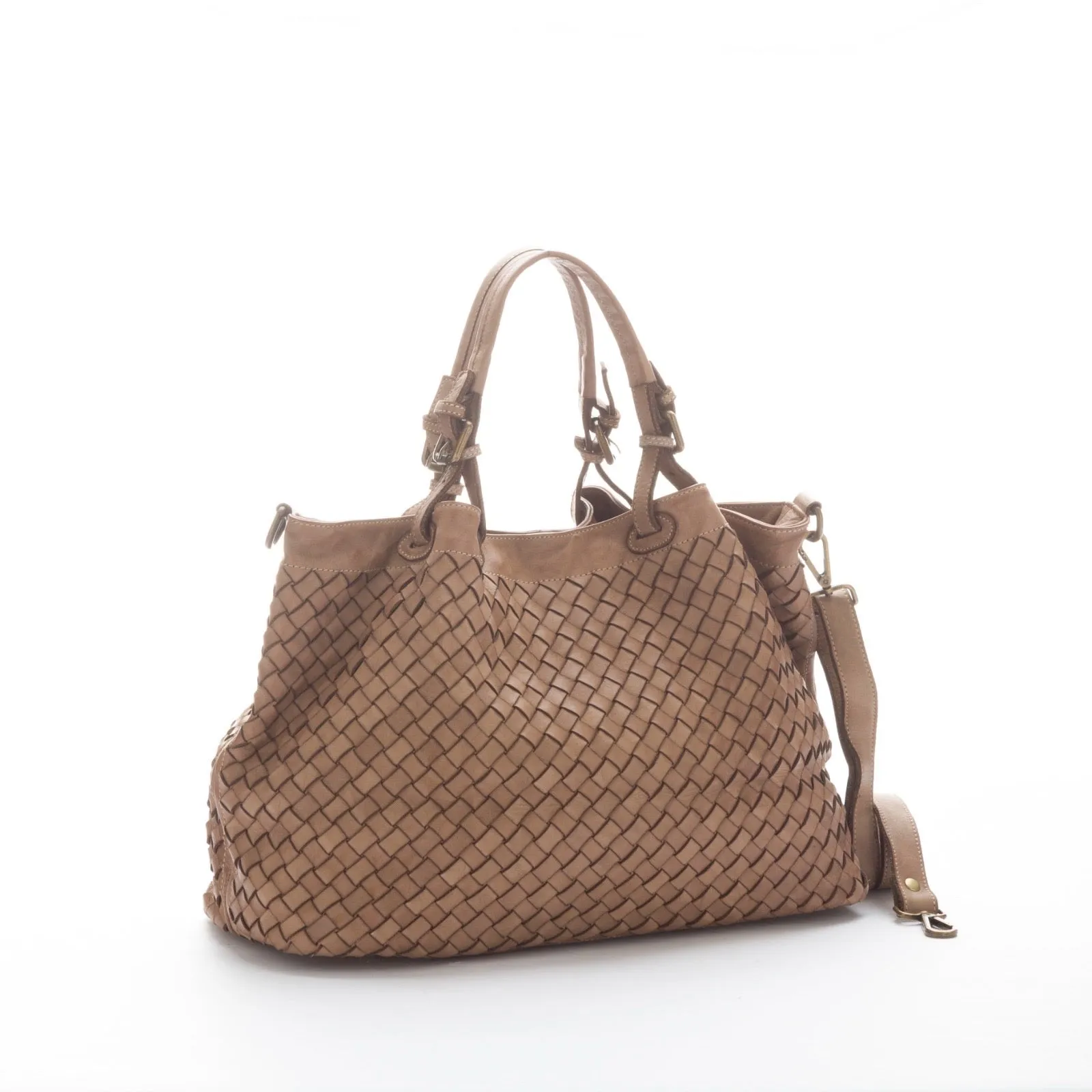 Italian Woven Sorrento Handbag