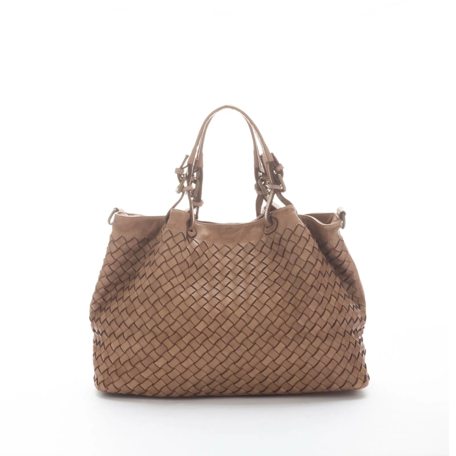 Italian Woven Sorrento Handbag