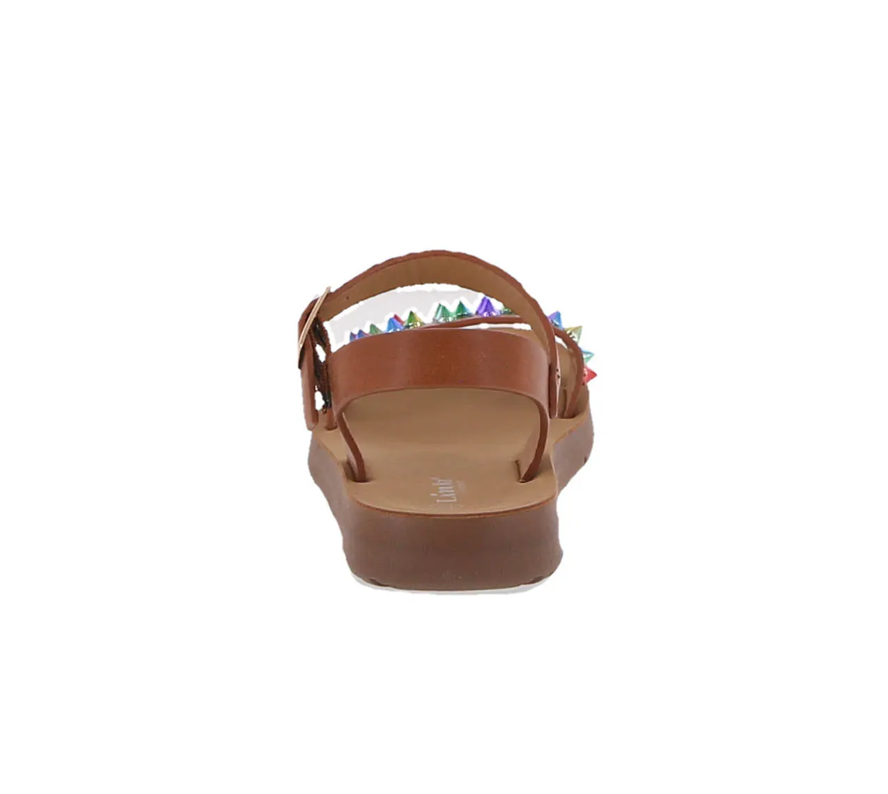 KID'S SHOES TAN PU SANDALS REFORM-78K