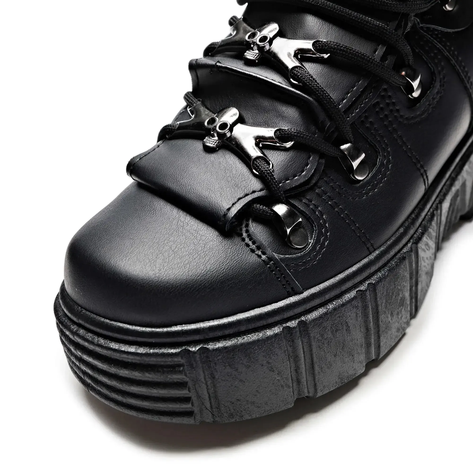 Koi Rimo Core Chunky Black Trainers