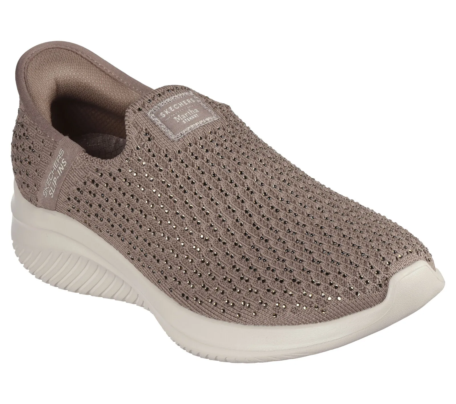 Martha Stewart x Skechers Slip-Ins Ultra Flex 3.0 Dazzling - Mocha