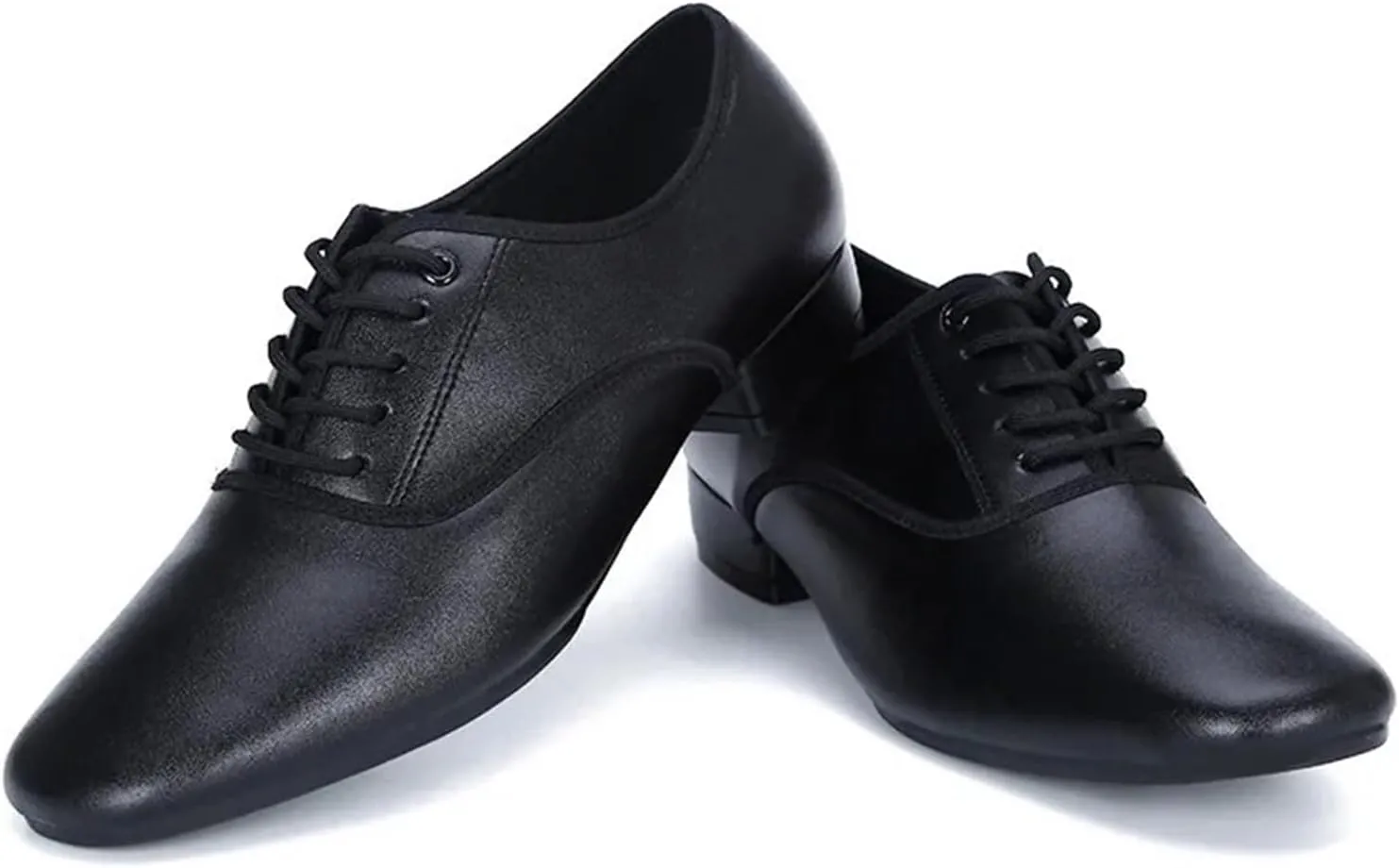Men's Latin Dance Shoes Modern Dance Shoes Men Ballroom Dancing Soft Rubber Sole Suede Sole Optional Large Size Male Jazz Latin Shoes Tango(Rubber sole,40)