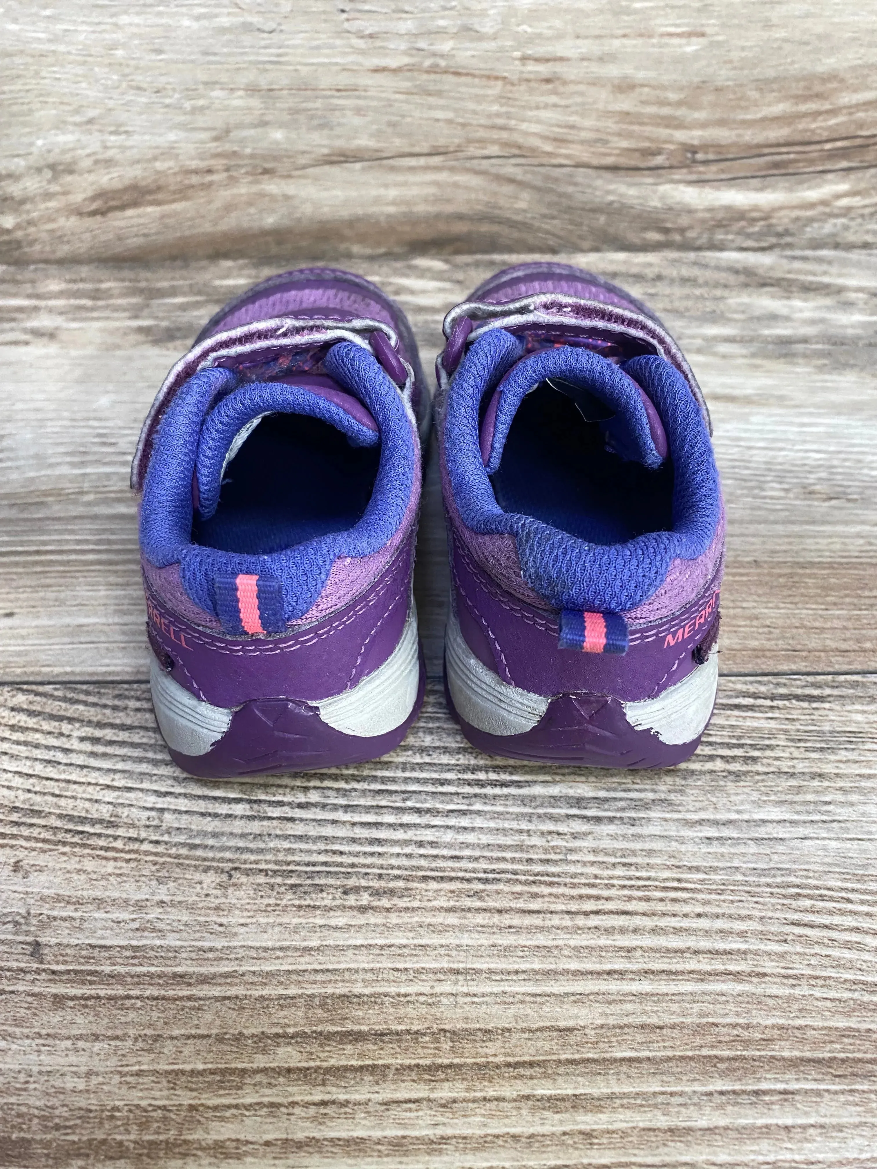 Merrell Kid's Trail Quest Hiking Sneakers in Berry sz 6c