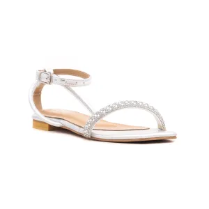 Silver Fancy Sandal FN5426