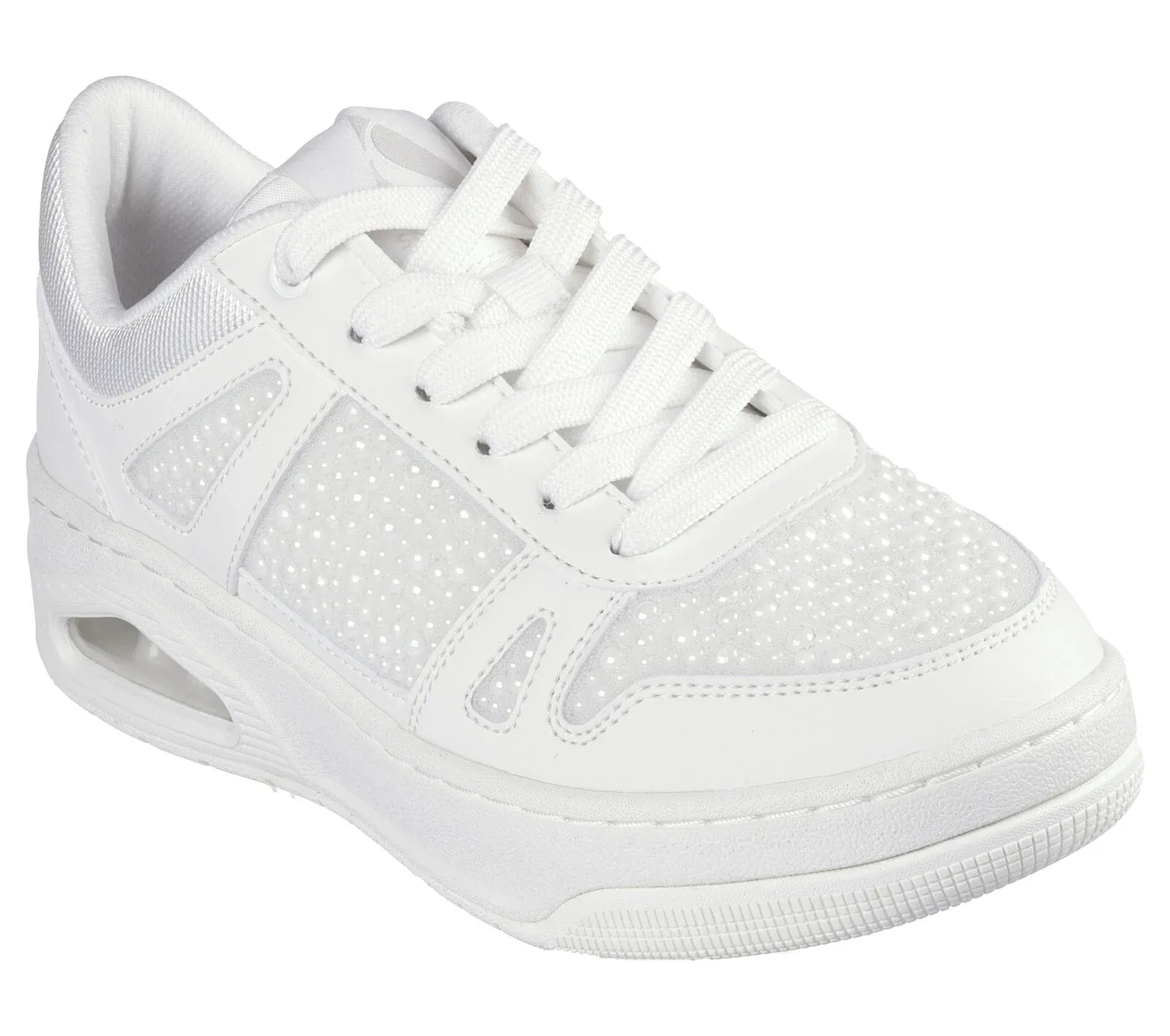 Skechers Uno Court Opulent Pearls - White