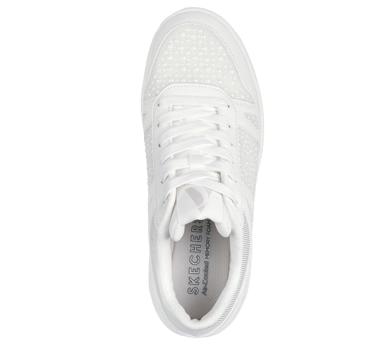 Skechers Uno Court Opulent Pearls - White