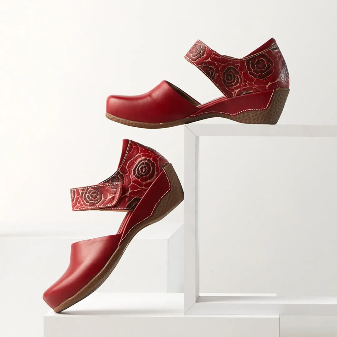 Spring Step Shoes L'Artiste Gloss-Pansy Women's Leather Stylish Mary Jane Shoes