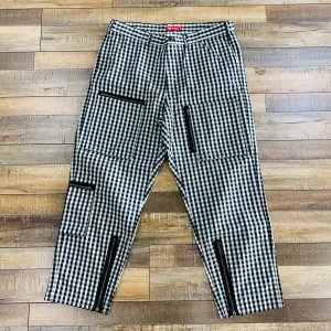 Supreme Gingham Flight Pant Black