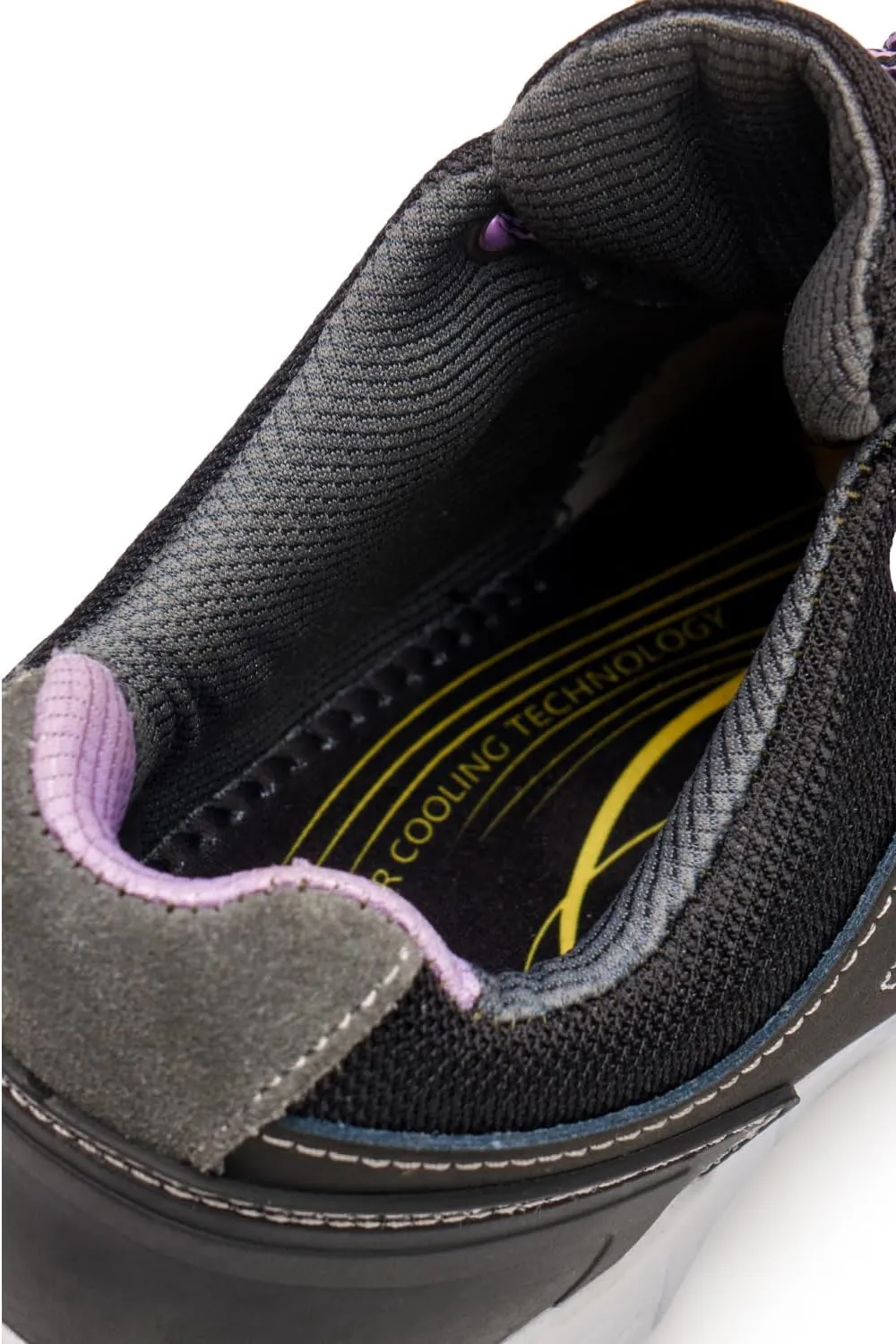 SUREWAY Women's Aluminum Toe Work Shoes for Women,Lightweight & Comfortable,Superior Slip Resistant,EH Safety Industrial Construction Boots/Shoes