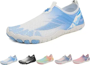 Unisex Trail Barefoot Running Shoes, Hiking Waterproof Trail Knit Trainers Fitness Fivefinger Toe Shoes for Women Men