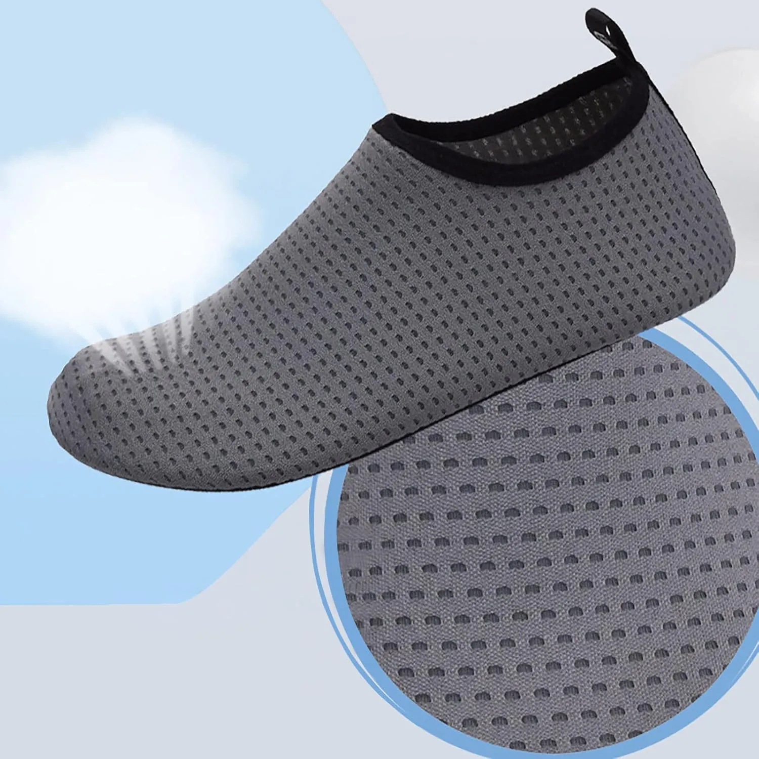 Water Shoes for Women Size 8 Cute Non Slip Casual Arch Support Water Hiking Shoes Women Mens Water Shoes Wide Summer Quick Dry Sandals Slippers for Pool Hiking Training Outdoor Water Sports