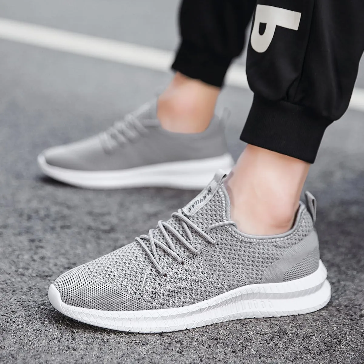 Womens Running Walking Shoes Tennis Slip On Fashion Sneakers Women Sport Workout Gym Shoes Womens Athletic Hiking Nurse Non Slip Lightweight Breathable Shoes